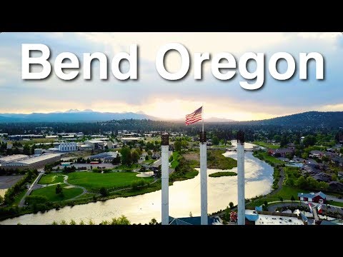Lassen Sie sich auf dem Deschutes River in Bend, Oregon, treiben