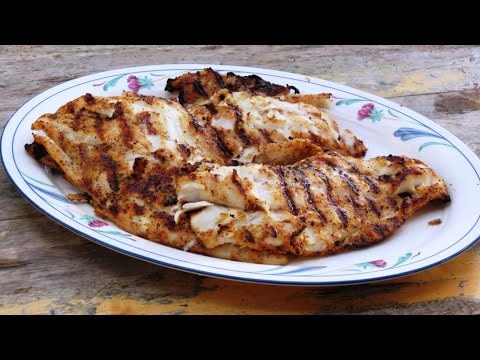 How to Grill Fresh Florida Grouper using Everglades Fish &amp; Chicken Seasoning