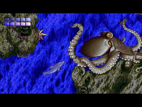 Ecco le dauphin Longplay (Sega Genesis) [QHD]