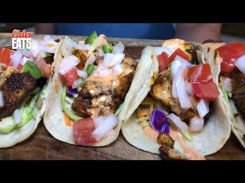 Elder Eats: Blackened Red Snapper Taco Recipe