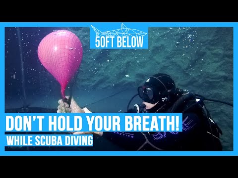 Holding Your Breath While Scuba Diving | Here's Why You Shouldn't!