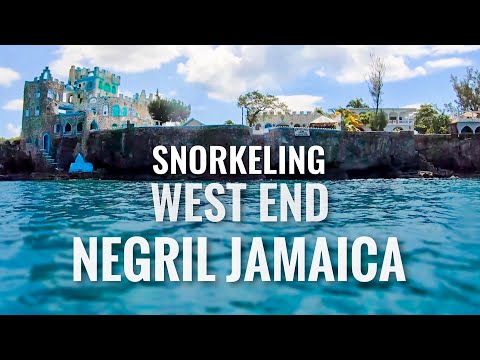 Plongée en apnée NEGRIL, JAMAÏQUE West End [4K]