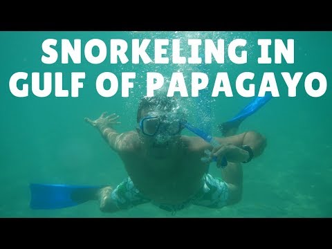 Boating and snorkeling in the Gulf of Papagayo, Costa Rica