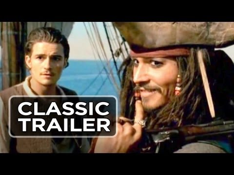 Pirates of the Caribbean: The Curse of the Black Pearl Official Trailer 1 (2003) HD
