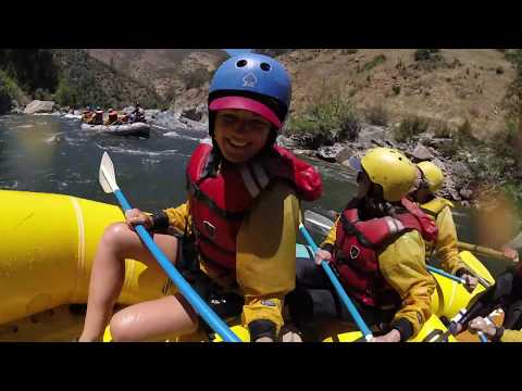 rafting en el río Merced 2017