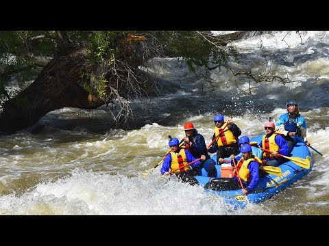 Lower Kern River White Water Rafting Class III's &amp; IV's - High Water - May 2017