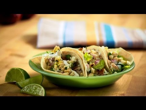 Frischer Fisch-Tacos mit Heilbutt und Mais-Salsa | Gesundheit im Alltag