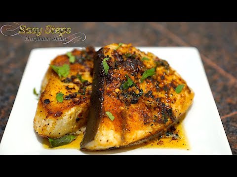 How to Cook Wild Caught Swordfish Steaks | Pan Fry Swordfish Steaks