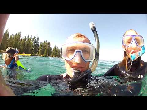 Snorkel en el lago Tahoe