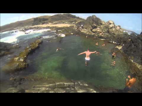 Plongée en apnée et plongée en falaise - Piscine naturelle, Aruba - GoPro Hero 3 Black HD