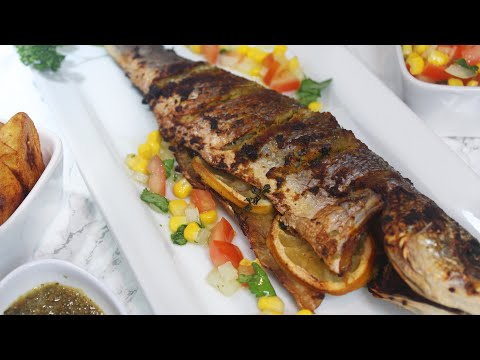 Gegrillter Wolfsbarsch | Fischrezept