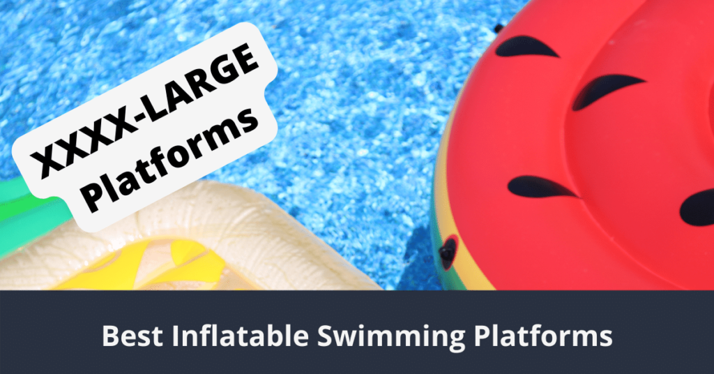 Las mejores plataformas de natación inflables