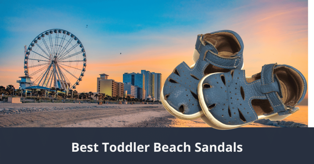 Las mejores sandalias de playa para niños pequeños