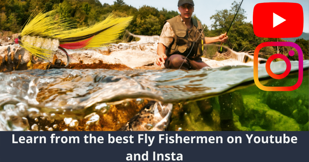 Aprende de los mejores Pescadores con Mosca en Youtube e Insta