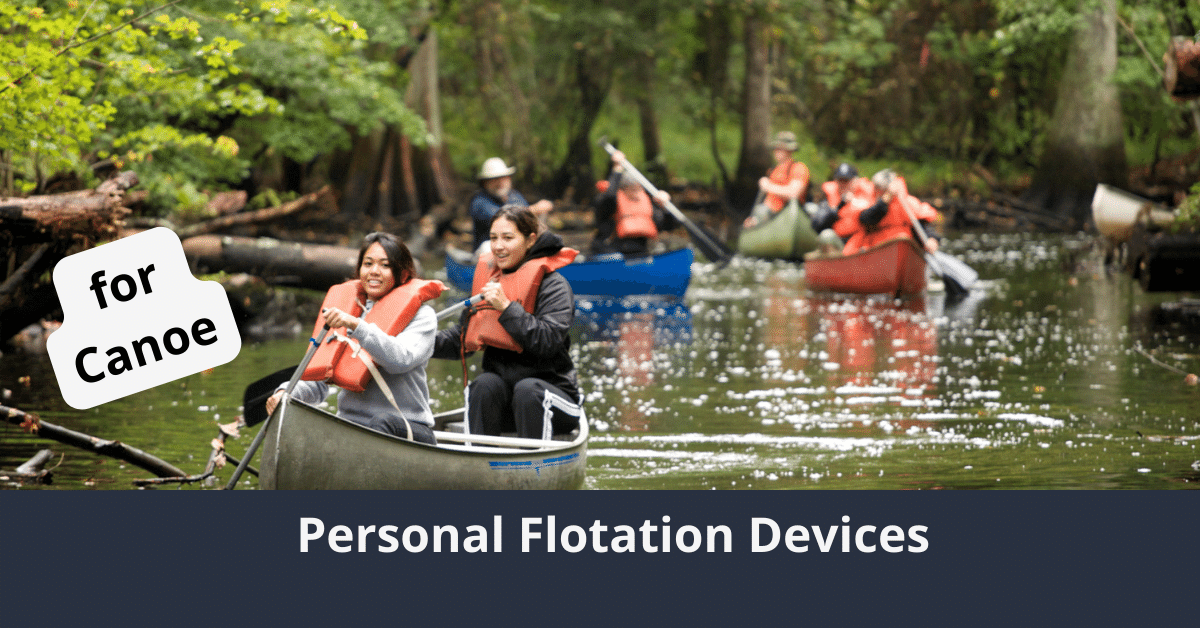 Canoeing Personal Flotation Devices