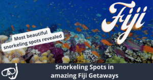 Schnorchelplätze in fantastischen Fidschi-Kurzurlauben