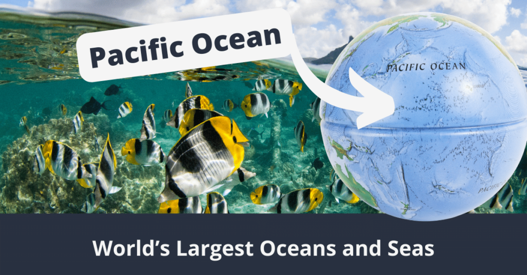 Weltgrößte Ozeane und Meere