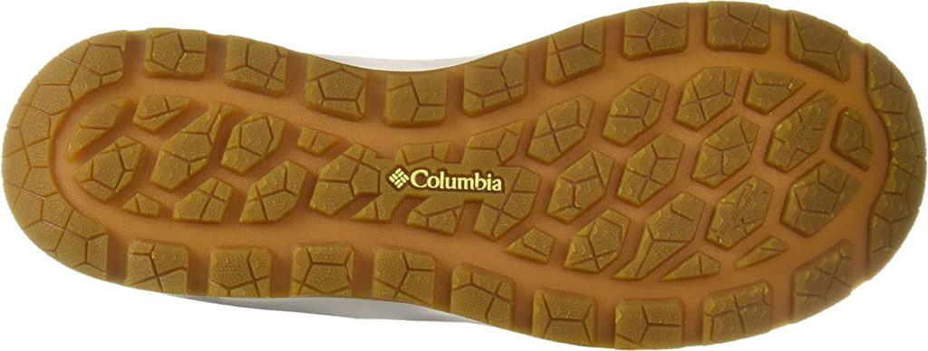 Les chaussures de pêche Columbia ont une semelle antidérapante.