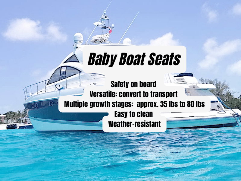 Caractéristiques du meilleur siège de bateau pour bébé