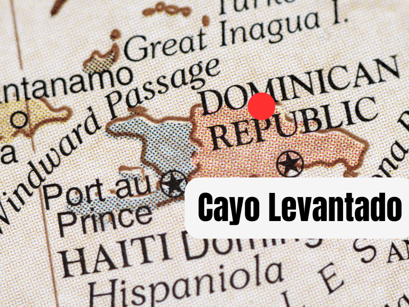 Mapa de Cayo Levantado