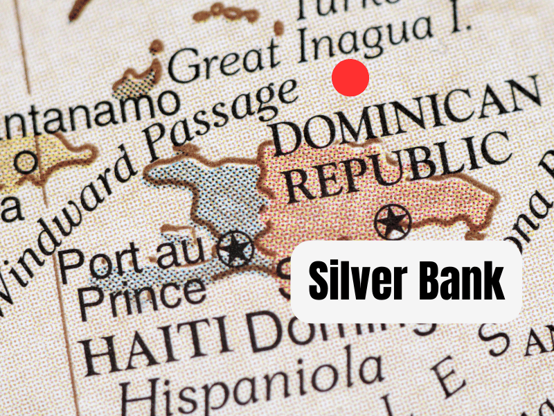 Carte de Silver Bank