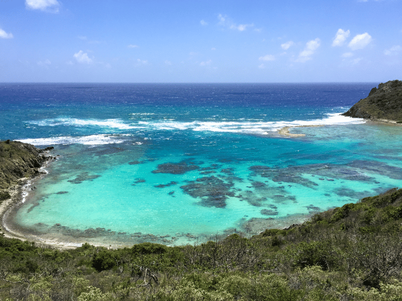 Norman Island ist ideal zum Schnorcheln in der Karibik