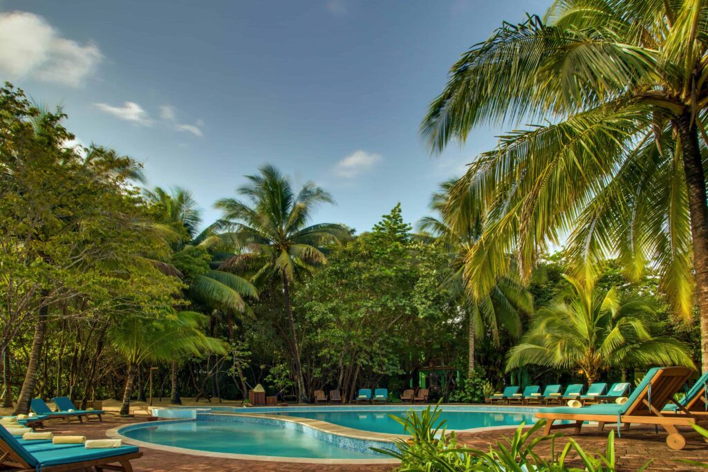 Piscine du Hamanasi Resort