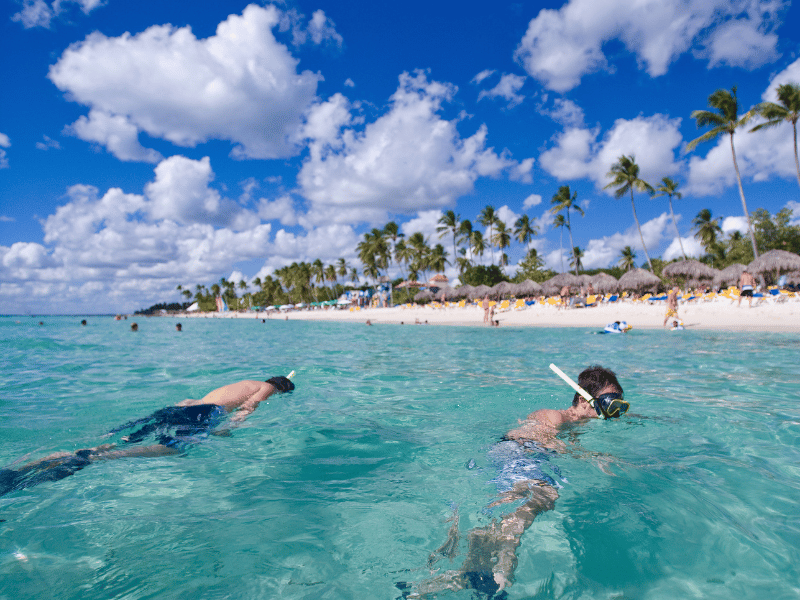 Snorkeling in the Dominican Republic