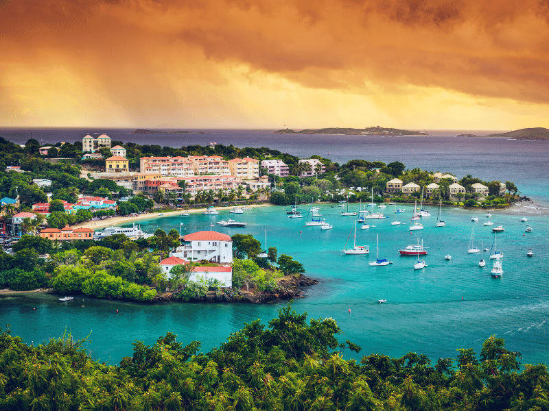 St John sur les îles Vierges