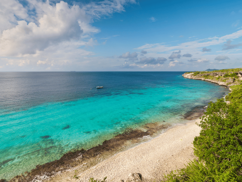 The Coastline of Bonaire one of the Best Snorkeling in the Caribbean