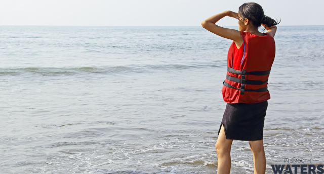 A teen life jacket kepps you safe